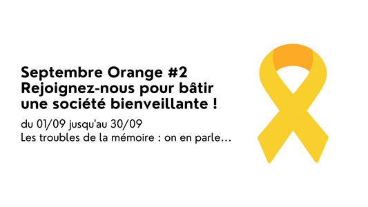 Ruban Orange : Appel à la mobilisation pour le mois international de la démence