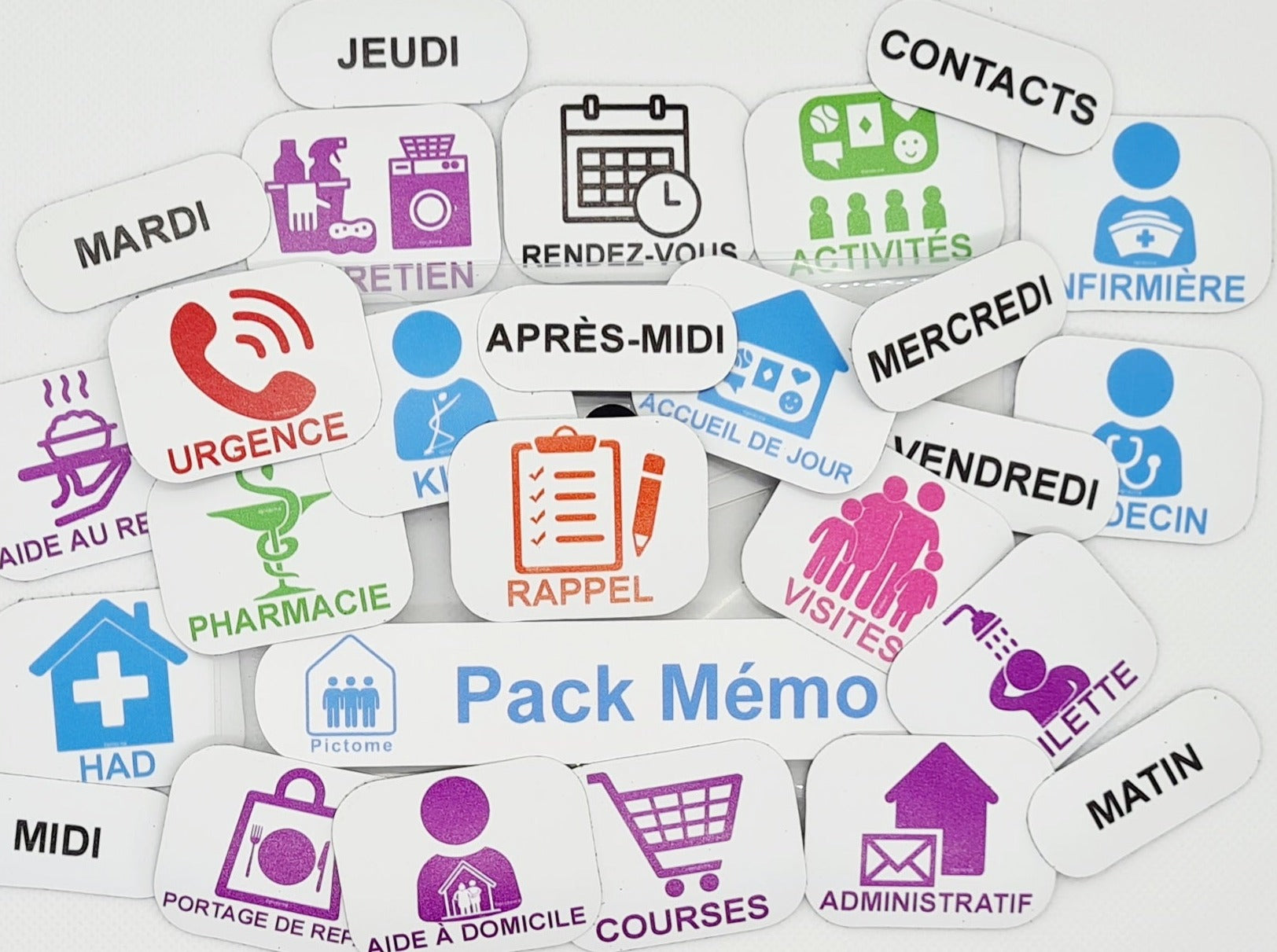 Magnet pictome Pack Mémo-coordination des soins à domicile